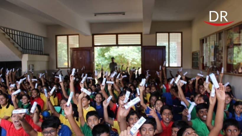 A twinkle and a smile for bright futures - Children's day dental camp
