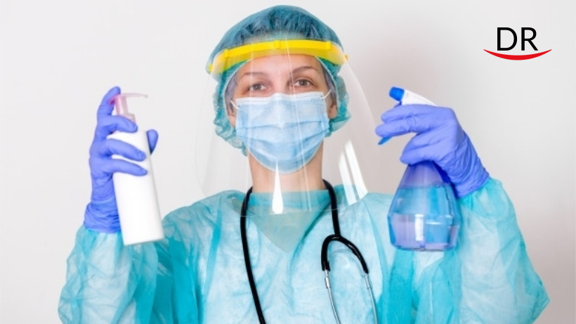 A Guide To Disinfection Of Face Shield While Maintaining Optical Clarity.