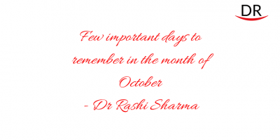 Few Important Days to Remember in the Month of October