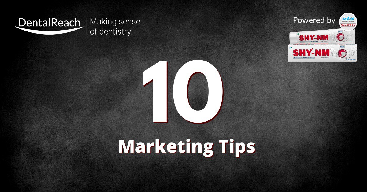 10 Marketing Tips for a Fresher Dentist cover