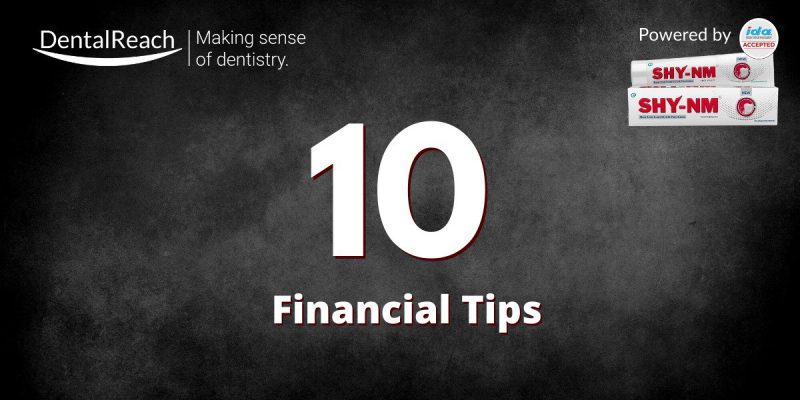 10 Financial Tips for a Fresher Dentist cover